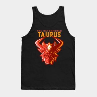 Taurus Zodiac Sign The Determined Tank Top